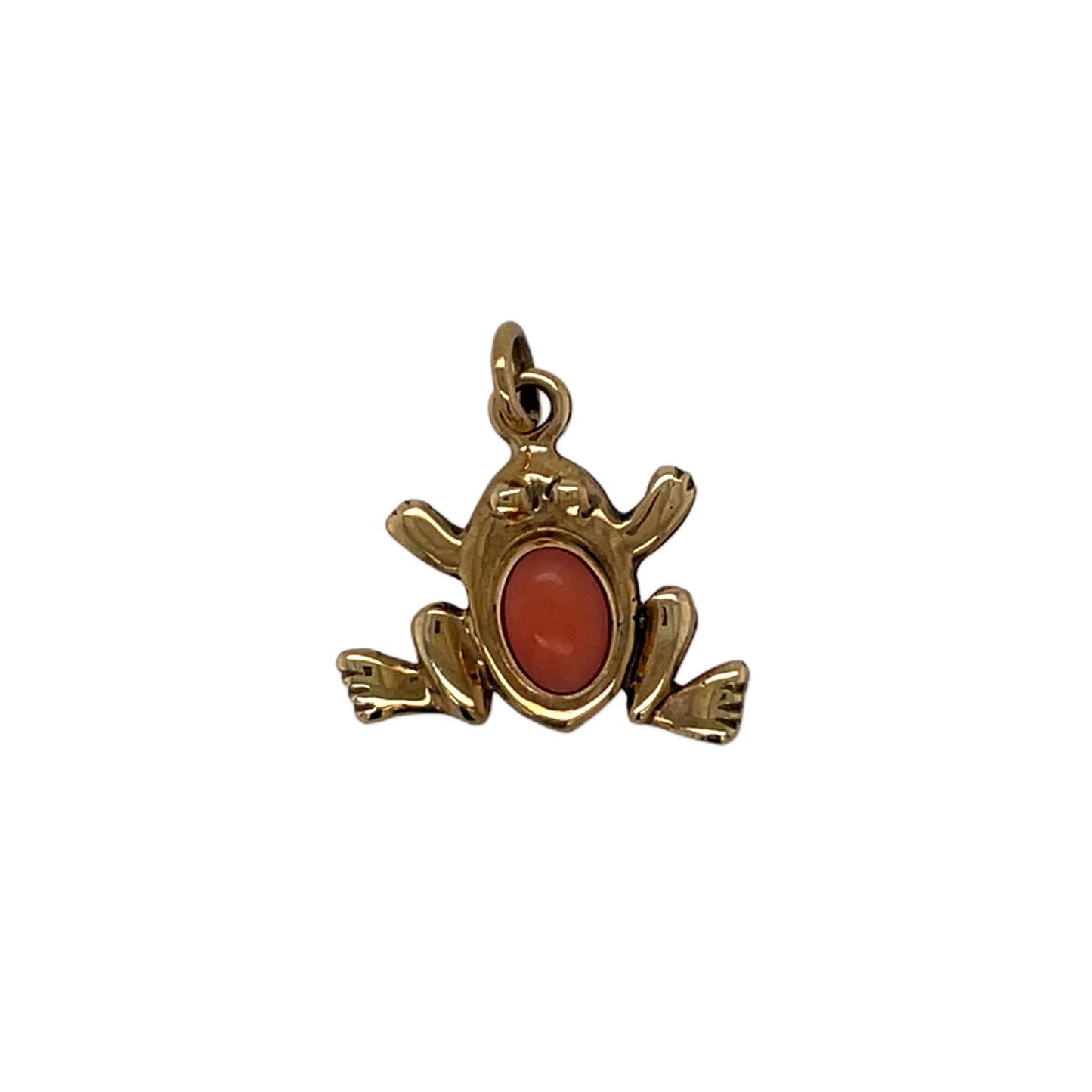 Coral Frog Charm