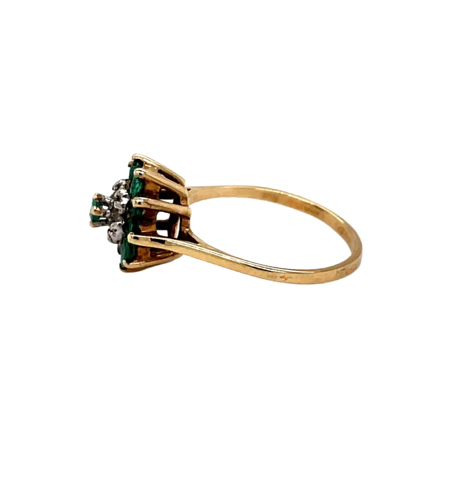 Emerald & Diamond Ring