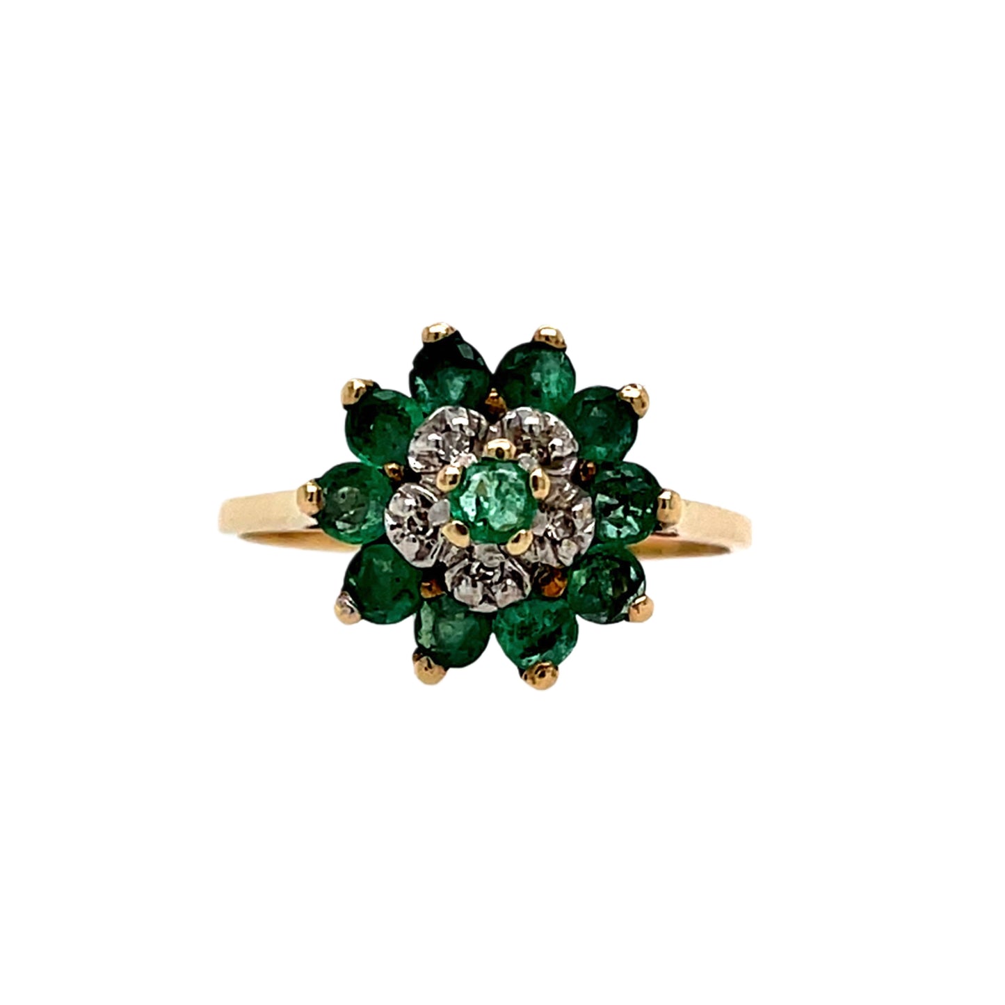 Emerald & Diamond Ring