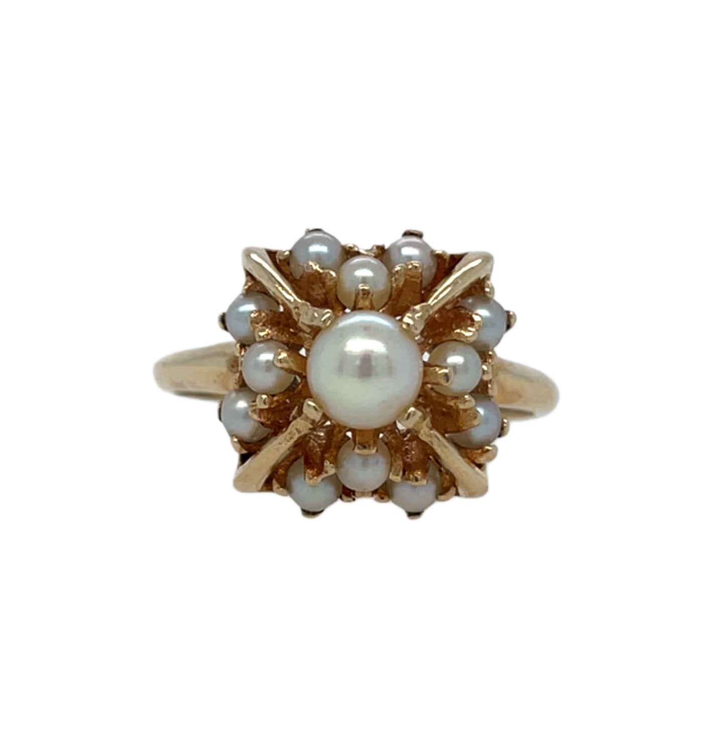 Vintage Seed Pearl Ring