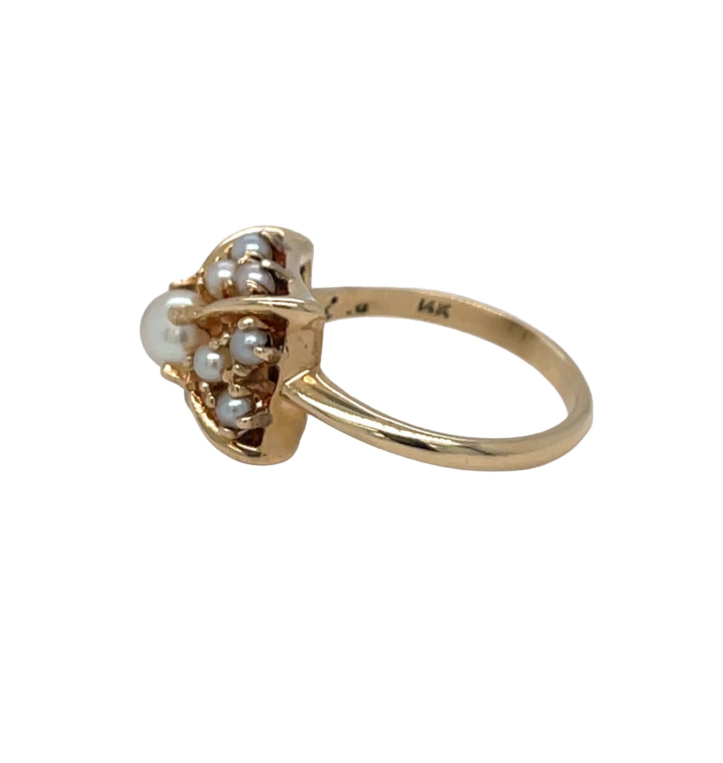 Vintage Seed Pearl Ring
