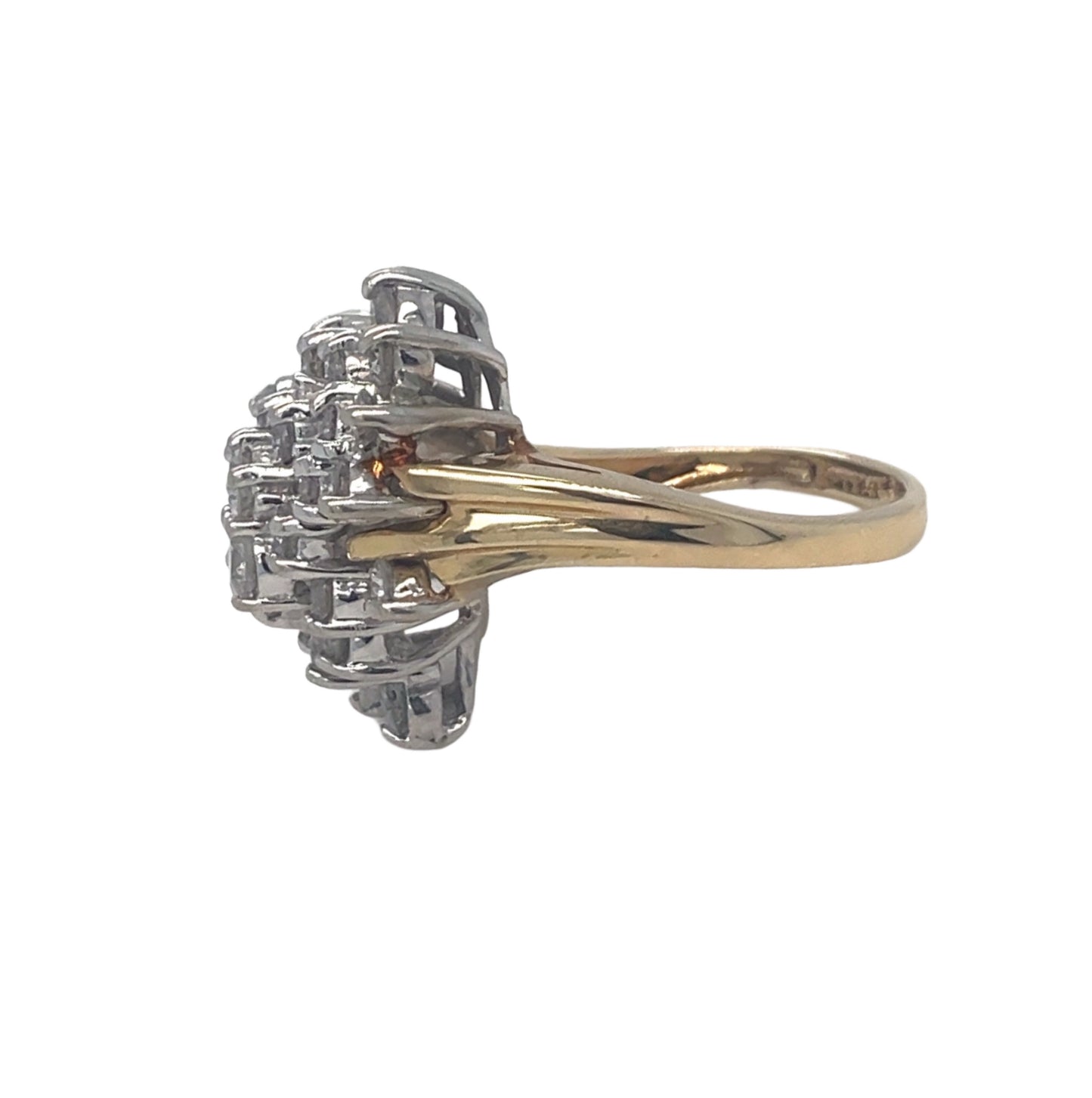 1.50 Carat Round Diamond Cocktail Ring