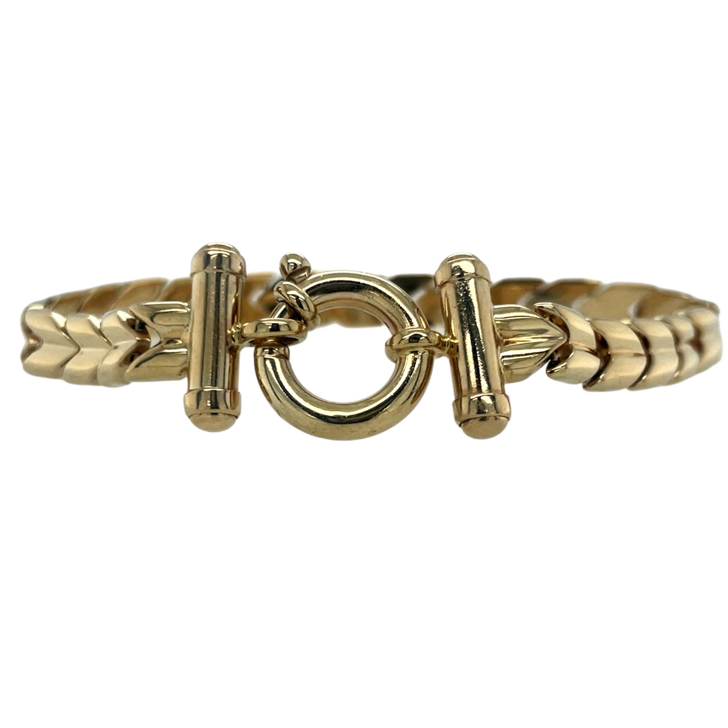 Link Bracelet w/ Toggle Clasp