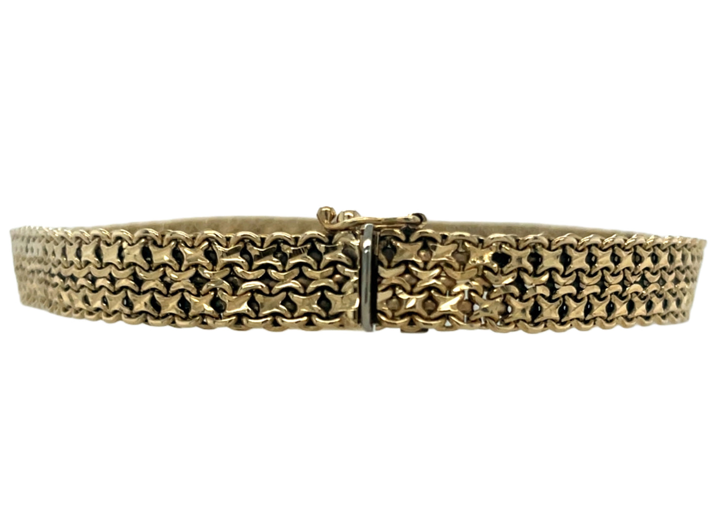 Mesh Bracelet w/ Hidden Clasp
