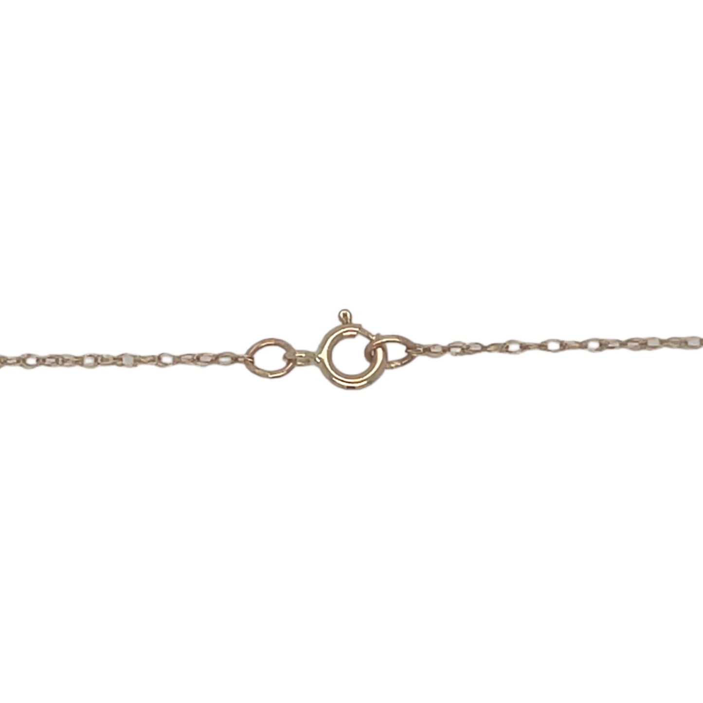 Diamond Heart Pendant 18" Chain