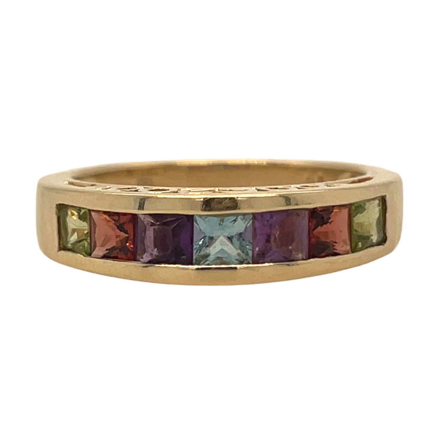 Semi Precious PC Stones Band