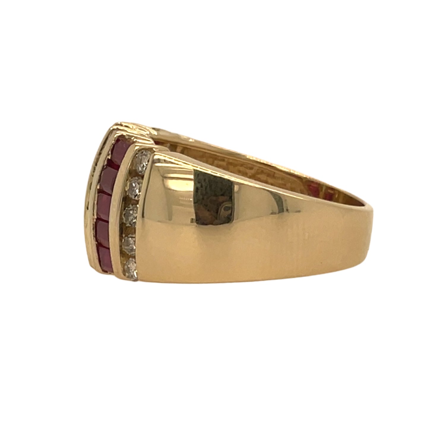 Ruby & Diamond Wide Band
